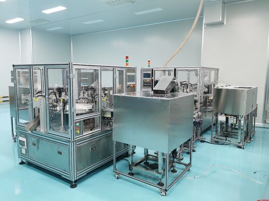 Máy lắp ráp mũ khô tự động cho các sản phẩm y tế