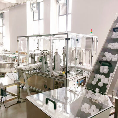 Fully Automatic Laundry Detergent Cap Assembly Machine with AC 220V/380V Power 96% Operation Rate and 100% Inspection