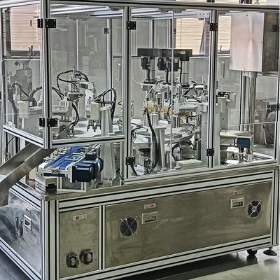 Giá tốt. Duck Tongue Cap Desiccant Cap Máy lắp ráp tự động PLC Control Display Screen Hoạt động hoạt động ổn định trực tuyến