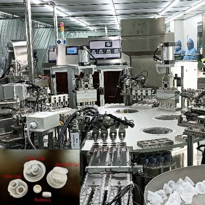 Thép không gỉ và hợp kim nhôm Euro Cap Double Port Cap Máy lắp ráp máy quay loại dung lượng cao