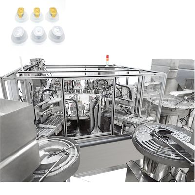 Giá tốt. Tự động truyền nhựa nhôm nắp nắp máy cho dễ dàng để vỏ ra nhựa nhôm và đặc tính hàn tuyệt vời IV nắp chai trực tuyến