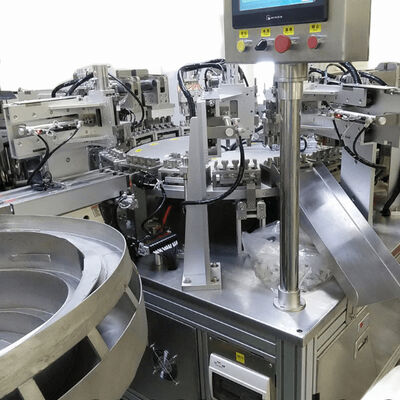 Automatic Euro Cap Assembly Machine with Touch Screen Operation for 4000-12000 Caps per Hour and 99% Qualified Rate