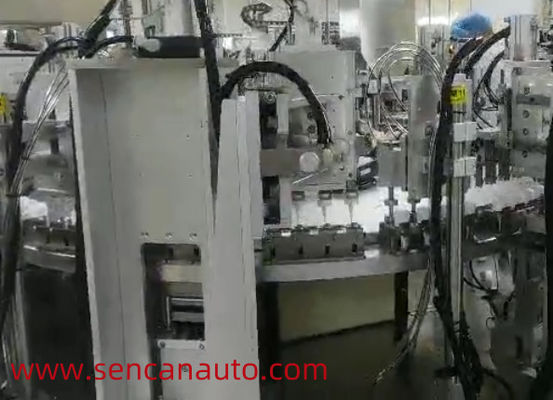 Giá tốt. Máy lắp ráp y tế được điều khiển bởi PLC tự động cho sản xuất swab mũi trực tuyến