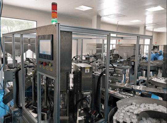 Giá tốt. Máy lắp ráp nắp đầu phun Máy nắp đầu tự động Với hệ thống điều khiển PLC trực tuyến