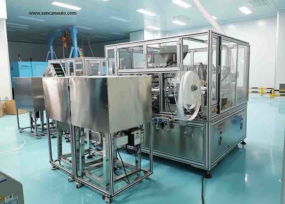 Giá tốt. Thép không gỉ CRC máy lắp ráp nắp máy điện 220V Máy nắp tự động trực tuyến