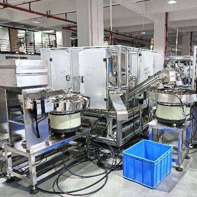 Máy lắp ráp mũ gấp đôi tự động tốc độ cao máy quay loại truyền