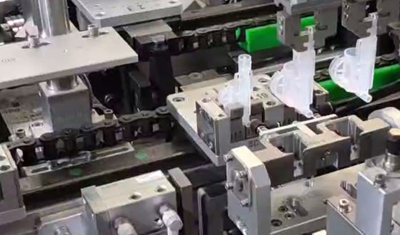 Giá tốt. Hệ thống vận chuyển đường sắt trượt tuyến tính Máy lắp ráp mũ cho máy phun thuốc kích hoạt máy bơm nước hoa trực tuyến