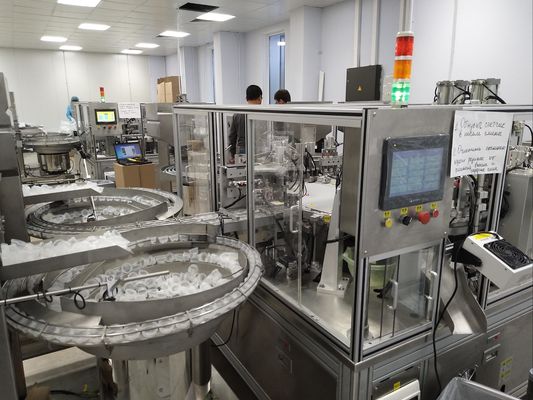 Giá tốt. Máy lắp ráp tự động nắp nắp nắp hai nắp châu Âu loại máy quay, ổn định, hiệu quả trực tuyến