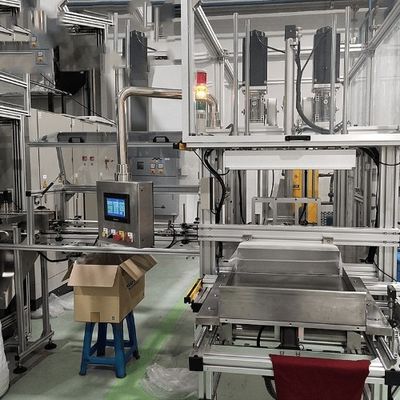 Máy đóng gói tự động được điều khiển bởi PLC cho chai với nhiều tùy chọn đóng túi và tốc độ sản xuất