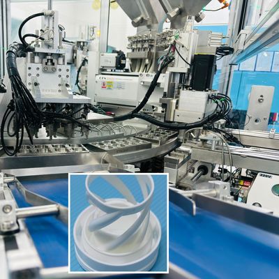 Giá tốt. Spring Desiccant Cap Automation Assembly Machine Điều khiển PLC trực tuyến