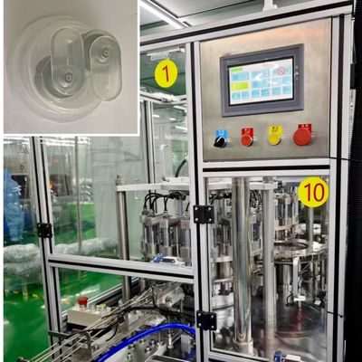 Giá tốt. Máy lắp ráp mũ gấp đôi không chuẩn Tự động hóa cơ học Tốc độ chạy nhanh Công suất cao trực tuyến