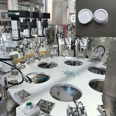 Máy lắp ráp nắp hút ẩm với tỷ lệ hài lòng 99%, điều khiển PLC và cảm biến quang điện