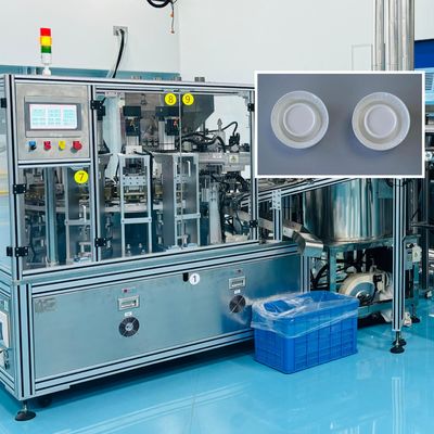 Giá tốt. Máy lắp ráp tự động tùy chỉnh cho nắp chống ẩm được điều khiển bởi PLC với điều khiển từ xa cho các vấn đề lập trình trực tuyến