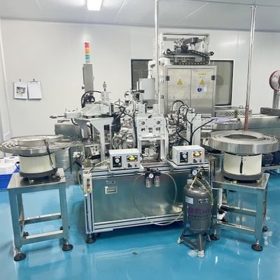 Giá tốt. Máy lắp ráp sản phẩm y tế cho các kết nối không cần kim truyền với lắp ráp hoàn toàn tự động và tốc độ hoạt động cao trực tuyến