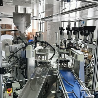 Máy làm đầy nắp nắp chống ẩm tự động không chuẩn với độ chính xác làm đầy cao và hiệu suất ổn định