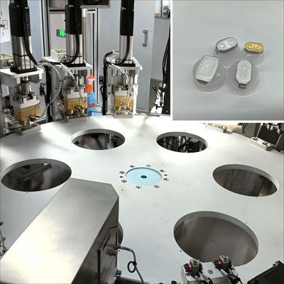 Máy lắp ráp tự động cho nắp phim truyền với cơ chế đâm khuôn tự động hiệu quả cao