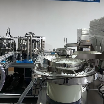 Máy lắp ráp mũ vòng kéo đơn 4500-16000pcs / giờ thép không gỉ