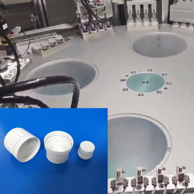 Giá tốt. AC380V 4kw/hr 2000kg CRC Cap Assembly Machine cho Desiccant Caps với độ chính xác lắp ráp cao trực tuyến