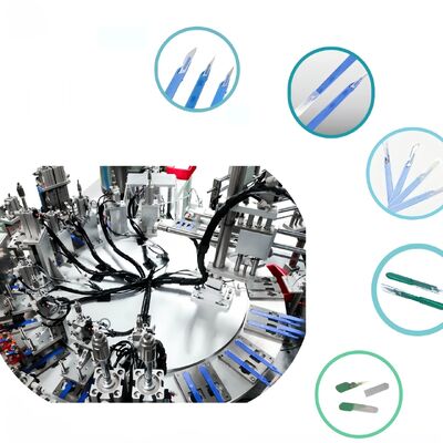 Giá tốt. Máy lắp ráp tự động được thiết kế tùy chỉnh cho lưỡi dao phẫu thuật dùng một lần, có độ chính xác lắp ráp cao nhưng hoạt động đơn giản trực tuyến